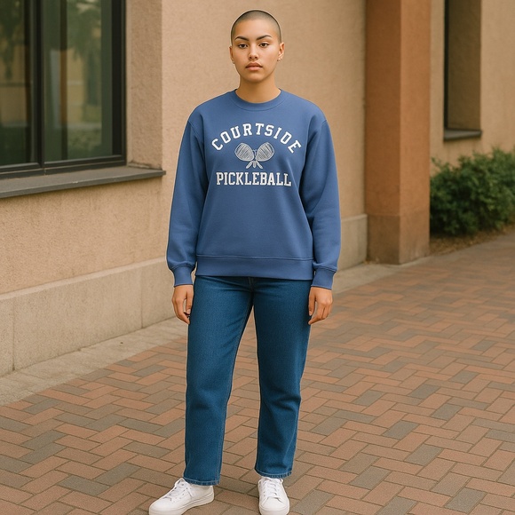 C&C California | Millie Graphic Shirt - Long Sleeve Moonlight Blue XL - Picture 3 of 5